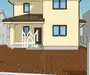 Casă Individuală | 5 camere | 132 MPU | Alb/Roșu | Șura Mică
