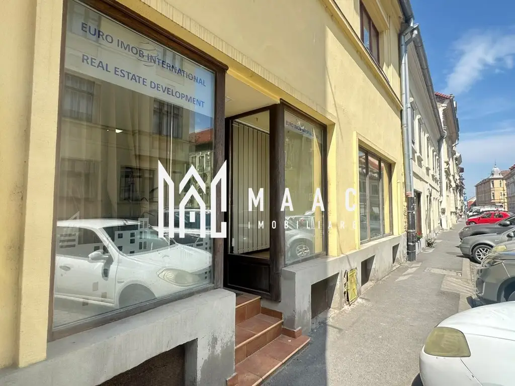Spațiu birouri/comercial compartimentat | Ultracentral, Sibiu | 100 mp