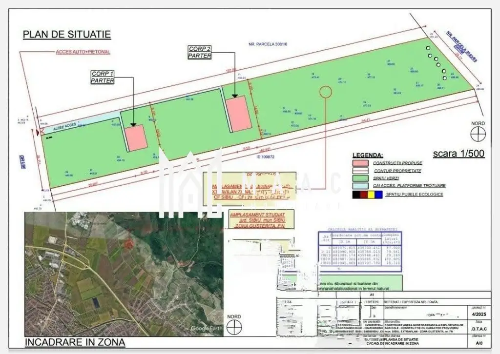 Teren intravilan I 1000MP I Gusterita
