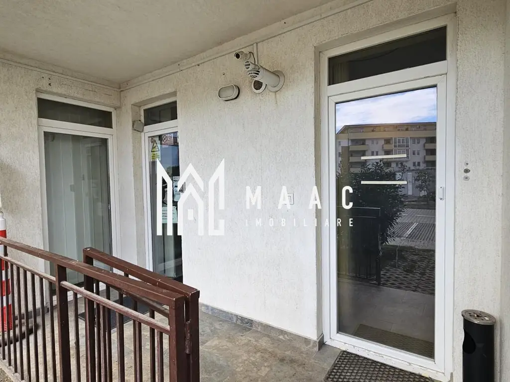 Spațiu comercial 2 camere compartimentat | Ștefan cel Mare, Sibiu | parter, 3 parcări