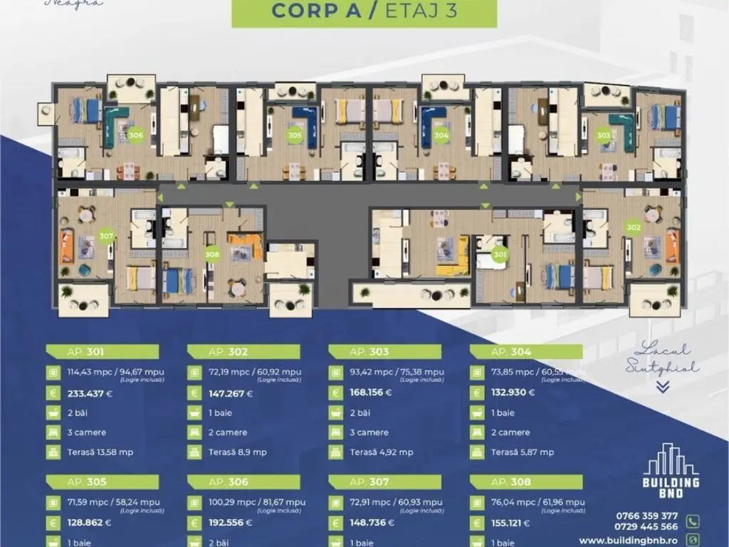 Finalizat-Ap 2 camere Bd Mamaia