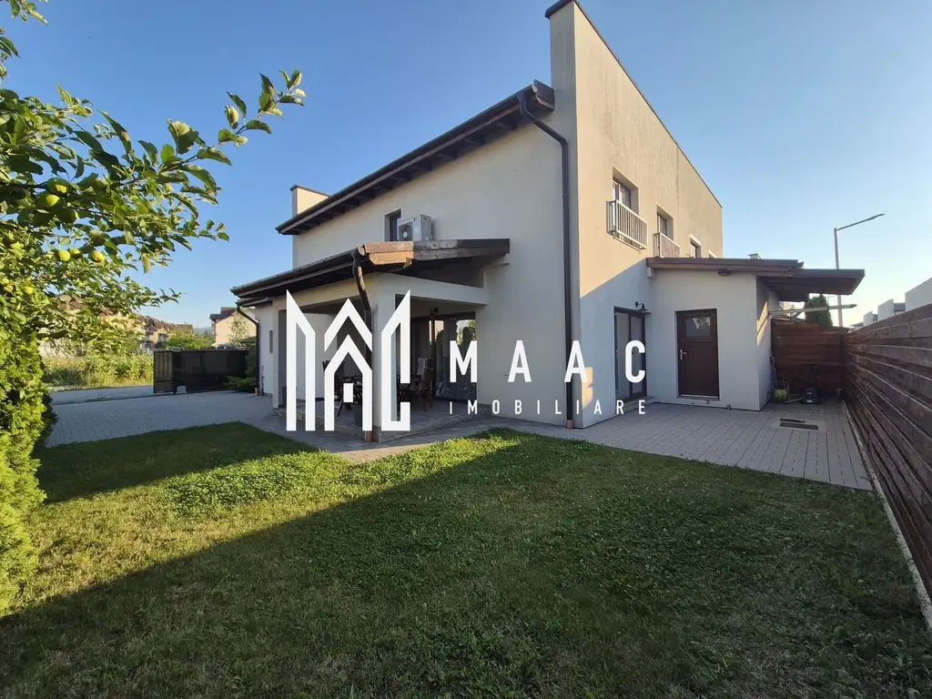 Casă duplex 4 camere | Șelimbăr | 121 mp, curte 220 mp, terasă
