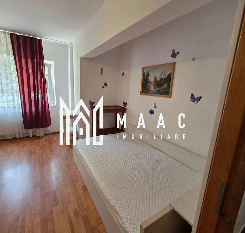 Garsonieră de închiriat Sibiu | Ștrand | 30 mp, parter, mobilată