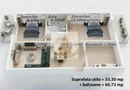 Apartament 3 camere decomandat | Zona Lipovei | Et 2 | Investitie