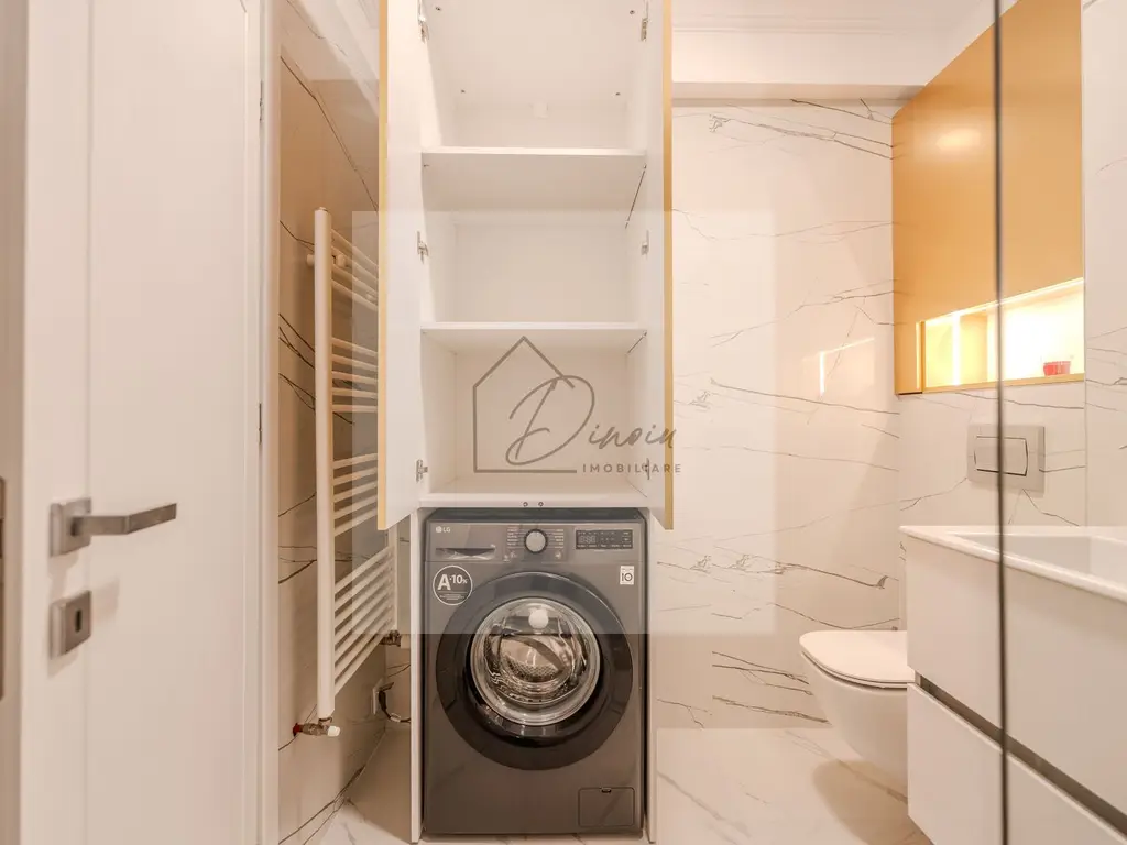 Studio dublu Ivory Residence Pipera I lux mobilat I balcon I COM0%