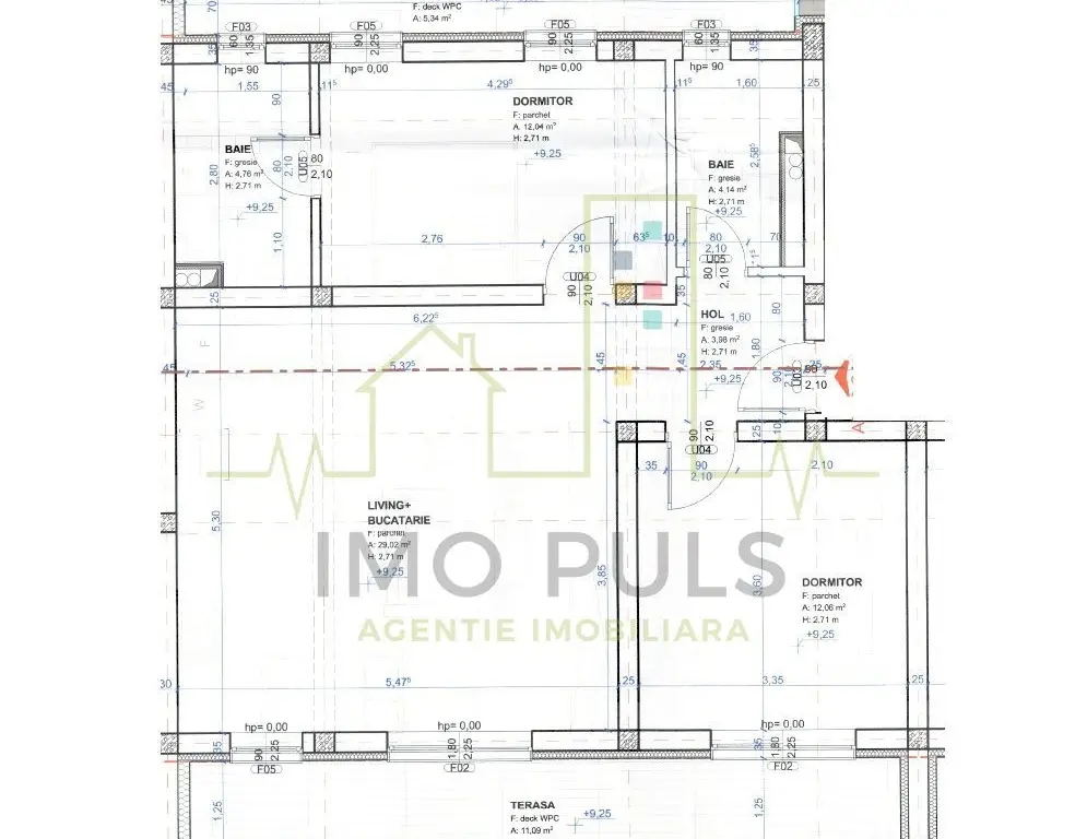 Finisaje la alegere. 2 Bai. 2 Balcoane. Parcare inclusa