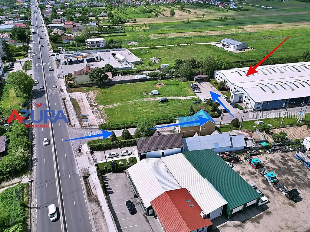 Hala industrială– 1.800 mp + birouri 400 mp | DN73, Maracineni