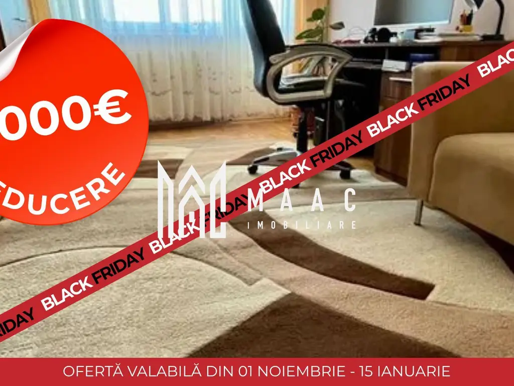 BLACK FRIDAY I Apartament 2 Camere I Lift I Rahovei