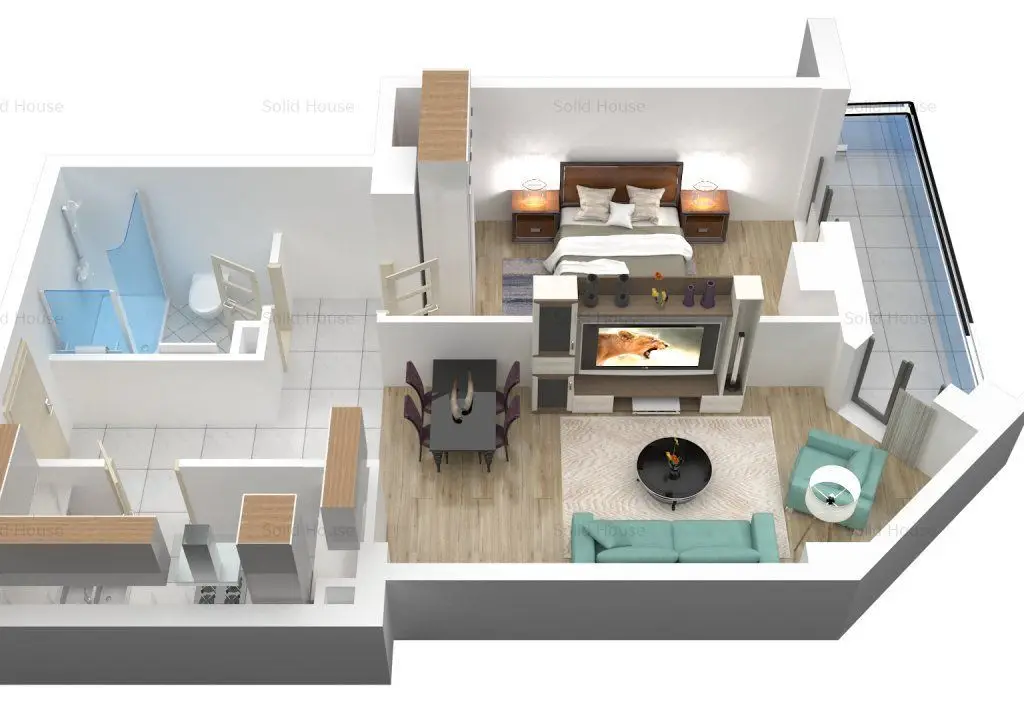Promo la avans 50% Direct Dezvoltator 2 Cam. 56 mp Mamaia La Butoaie