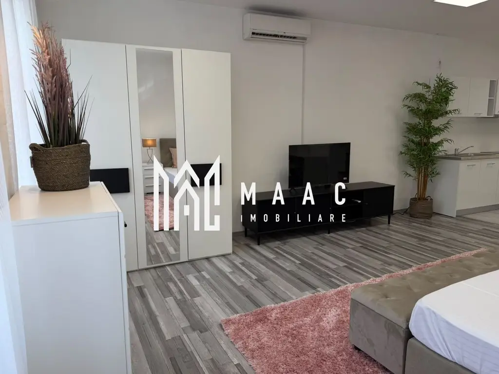 Apartament 1 camera | Etaj 1 | Curte | Modern | Central