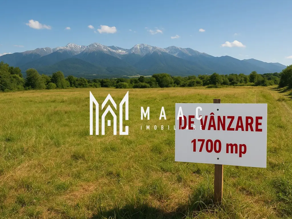 Teren 1.700 mp |  Vedere panoramică| Porumbacu de Jos