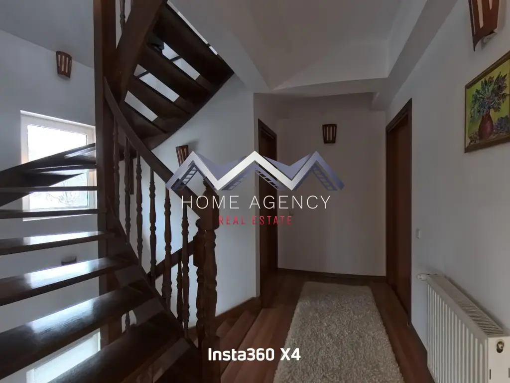 Vilă ultrafinisată cu panoramă superbă, teren 868 mp– Breaza