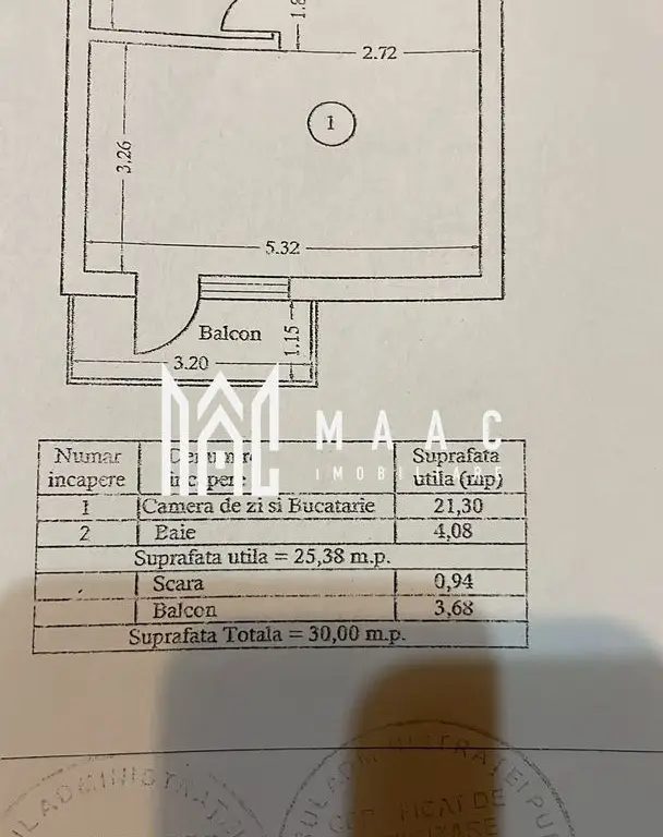 Apartament 2 camere | 49 mpu | Centru |