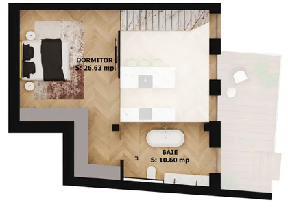 Apartament nou, 2 camere, 248 000 Euro. Comision 0.