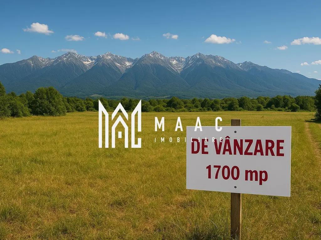Teren 1.700 mp |  Vedere panoramică| Porumbacu de Jos