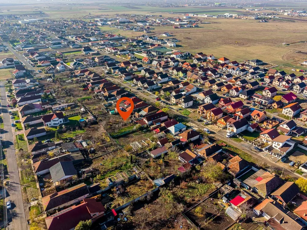 VANDUT! Casa din caramida 3 camere - Teren 755 mp - Livada, Arad