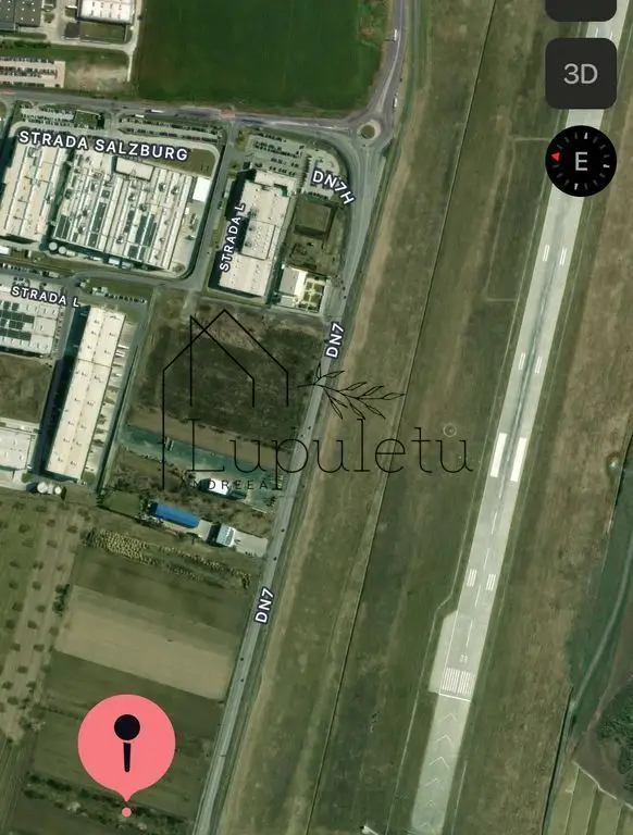 Teren Intravilan de Vânzare | 6.400 mp | Zona Aeroport Sibiu