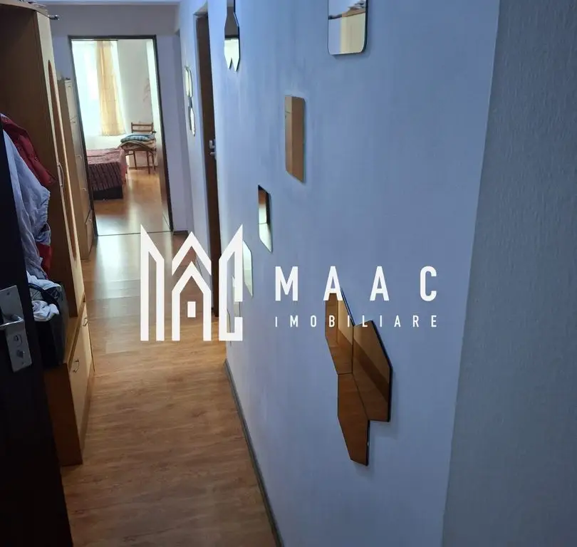 Apartament 3 camere decomandat | Terezian, Sibiu | 70 mp, parcare, 2 băi