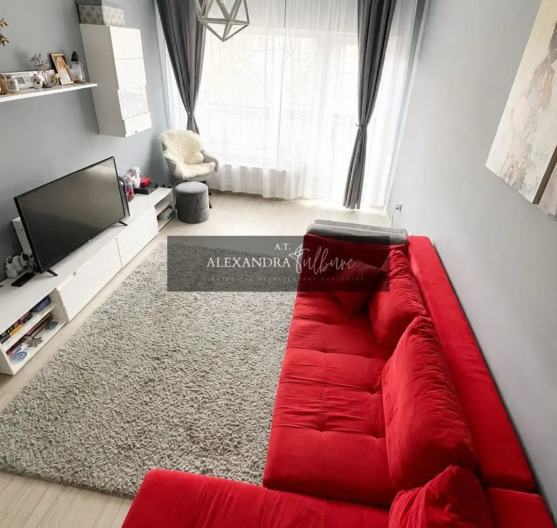 Apartament decomandat 2 camere, dressing, balcon, parcare, Buna Ziua