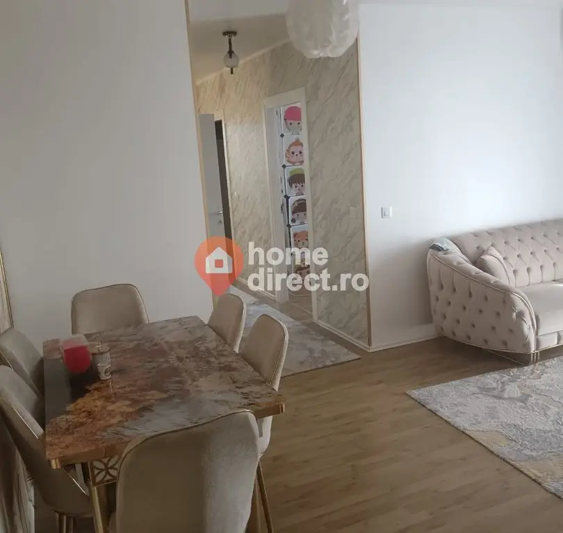 Apartament cu 3 camere, complet mobilat în Bragadiru