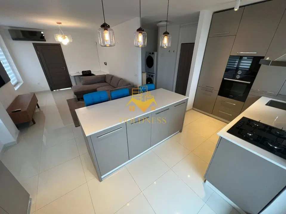 2 camere open space, modern mobilat, parcare subterana,AC,Pet Friendly