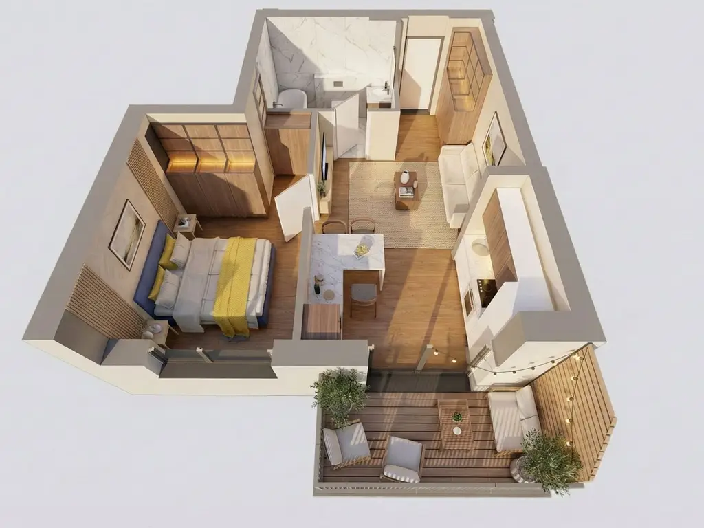 Apartament cu 2 camere– ARED R39