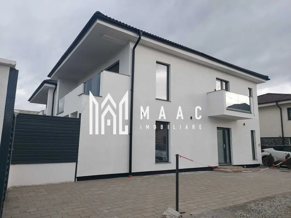 Casă cuplată P+1E+pod, 146 mp utili, teren 475 mp, Șelimbăr