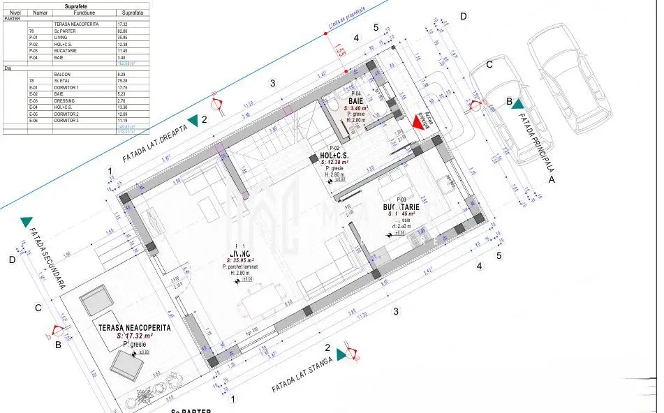 Casa individuala | Constructie noua | 4 camere | Vestem