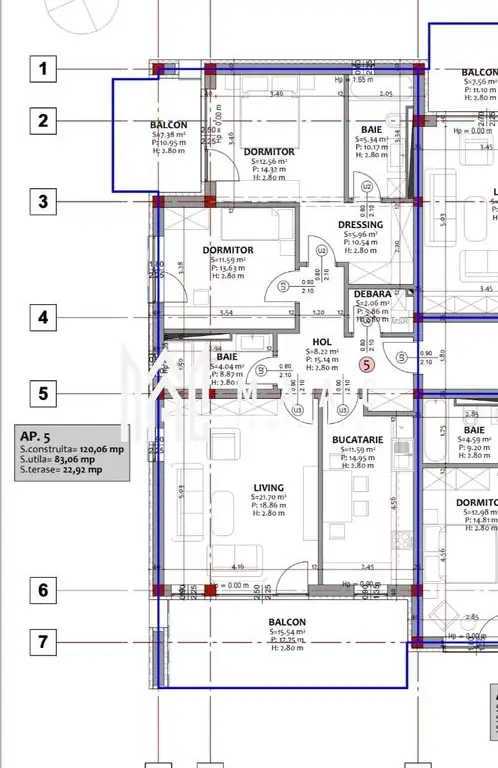 Apartament 3 camere | Curte 60 MP | Parcare | Selimbar