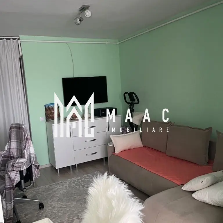 Garsonieră cu Balcon | Etaj 2 | Mobilată și utilată | Cisnădie