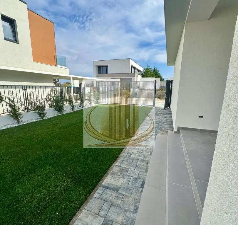 Duplex modern, 135 mp, grădină amenajată–Dumbrăvița, zonă linistita