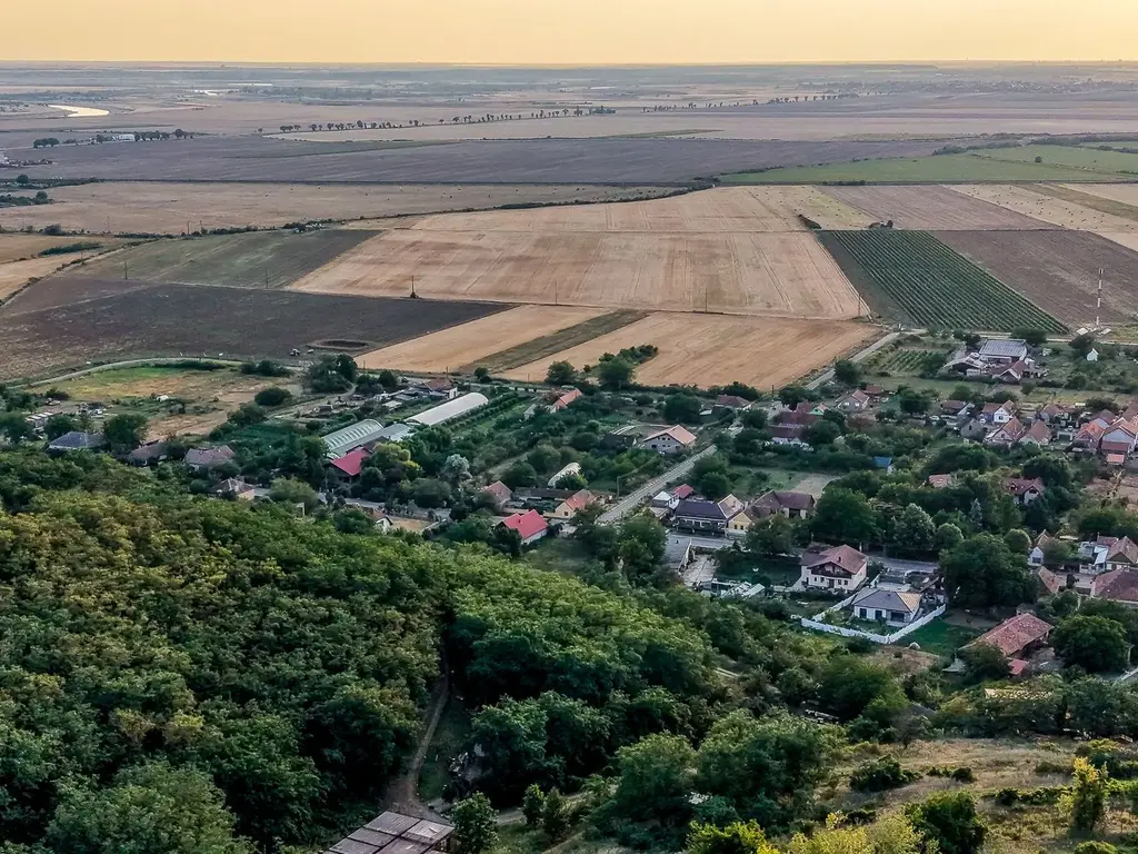 Teren pe deal, 1.150 mp, în Miniș, front 26 m, Drumul Vinului