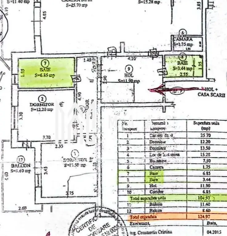 Comision 0 I Apartament 3 camere I Cartierul Arhitecților