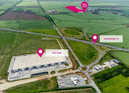 Teren cu PUZ ideal pentru parc logistic și de servicii