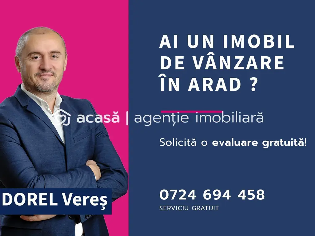 Apartament 2 camere spatios la casa individuala zona Centru Arad