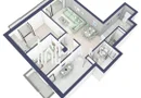 Apartament 3 camere | Balcoane 15.1 mp | Etaj 1 | Turnisor