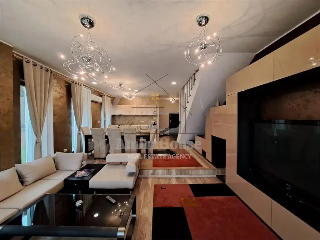 Casa tip duplex, 170 mp utili, 250 mp teren, finisata, mobilata, zona E.Ionesco