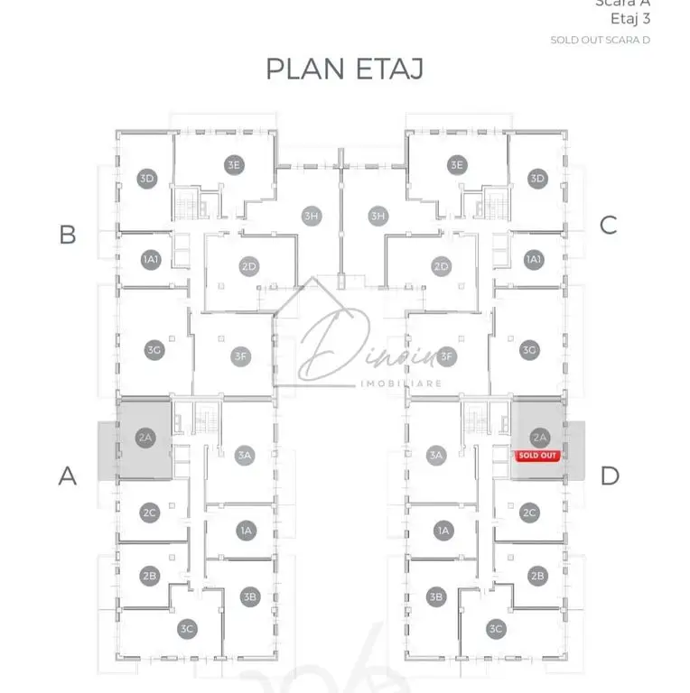 Apartament 2 camere Cortina 126 Iancu Nicolae Pipera I COM 0%