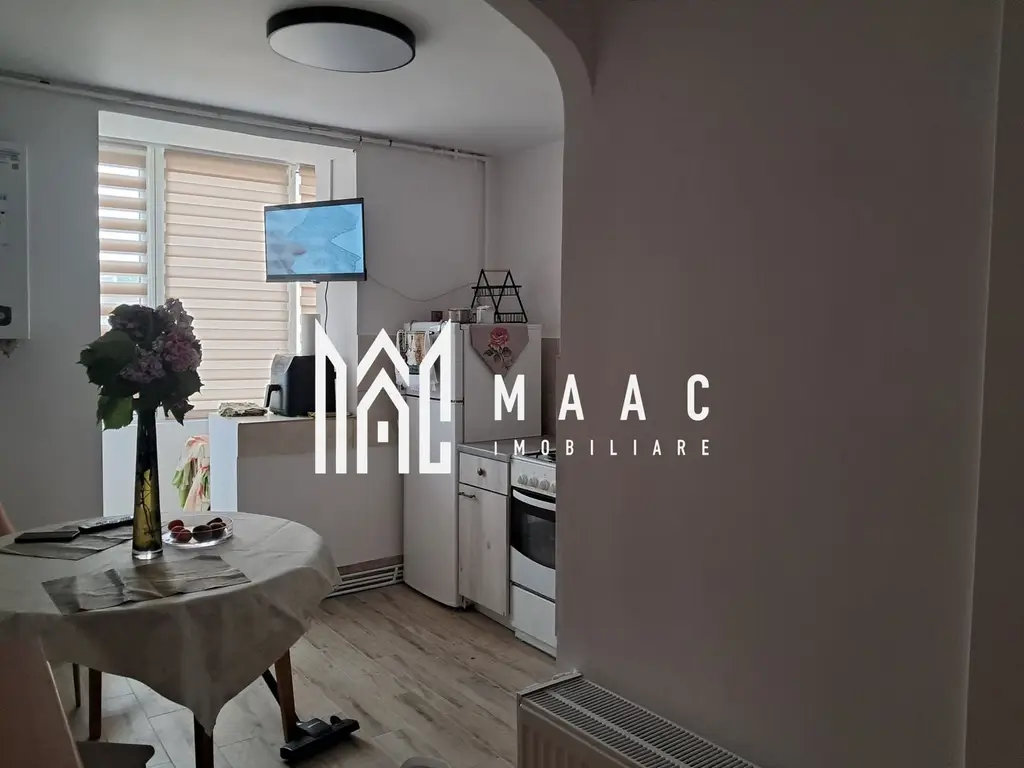 Garsonieră de închiriat | Trei Stejari, Sibiu | 42 mp, renovată