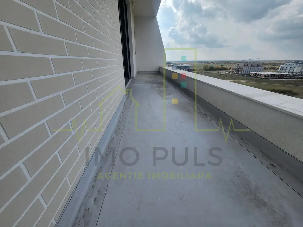 3 Camere. 2 Bai. Torontalului. Terasa 53 mp. Penthouse. Dormitoare mari.