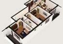 Apartament 3 camere 89200€ +TVA