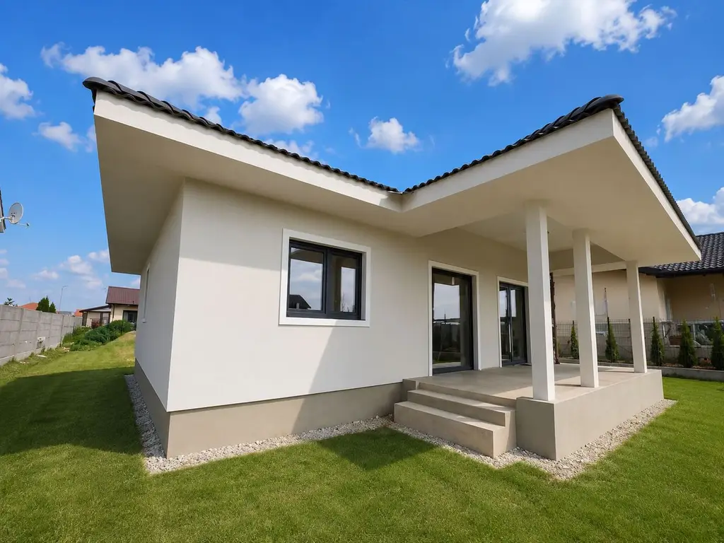 Casă individuală modernă | Moșnița Nouă | Teren 640 mp | 90 mp utili