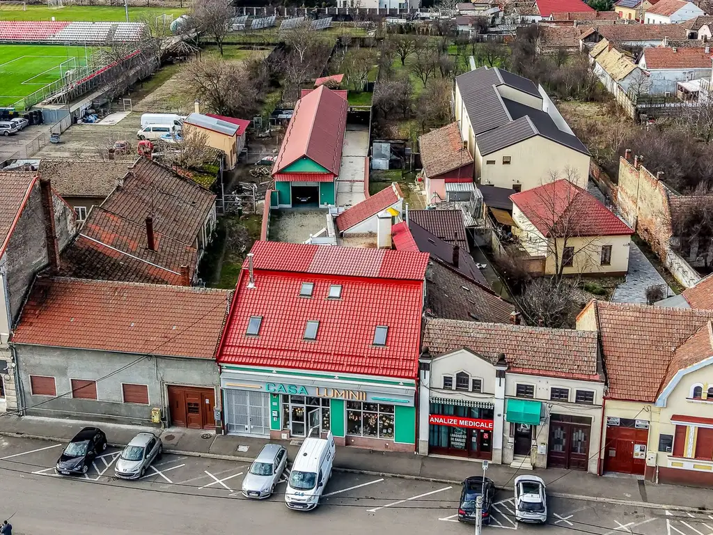 Spațiu comercial, hala, si un penthouse în centrul Aradului Nou