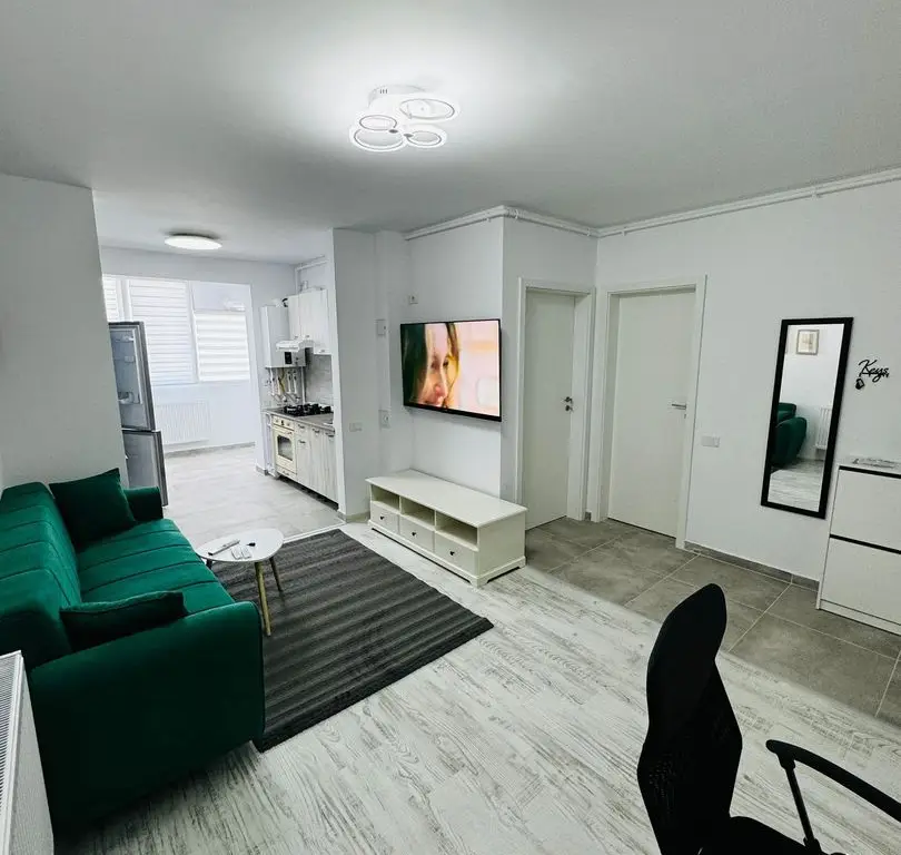 Apartament 2 camere open space Popesti Leordeni, strada Biruntei
