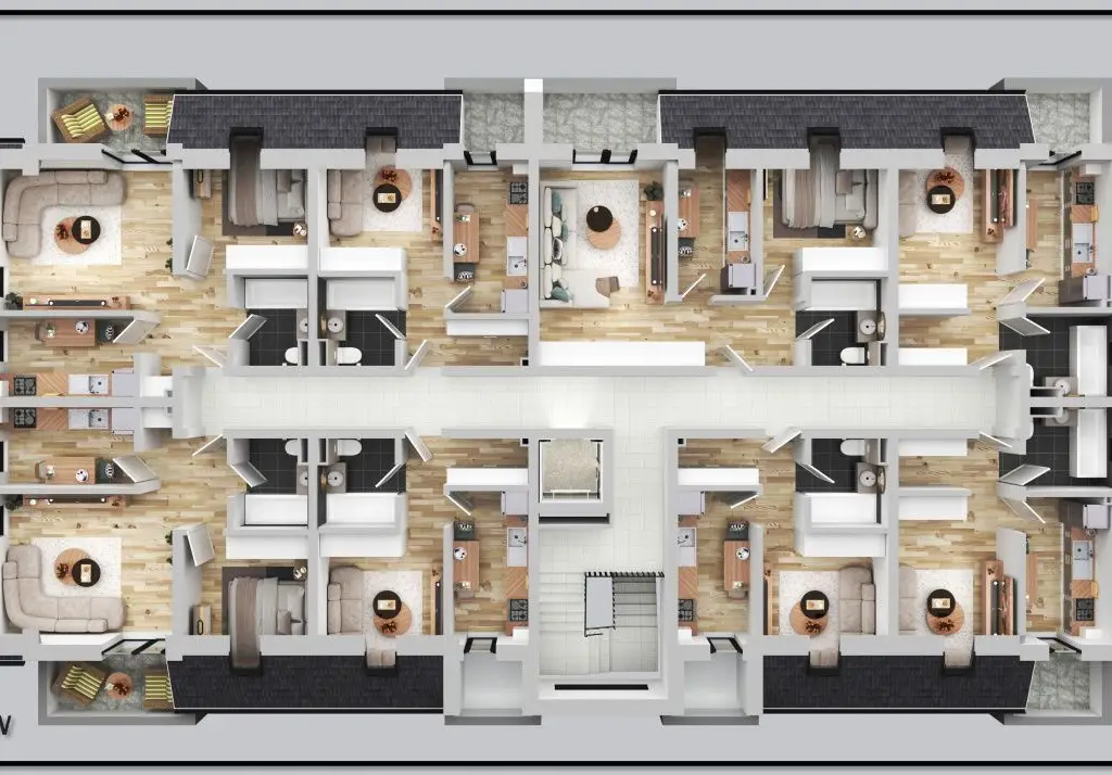 Ap. 2 cam. aprilie 2026 zona Militari Residence