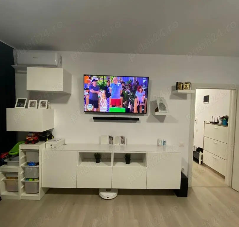 Apartament 3 camere, 80 mp utili, 2 locuri parcare, 2 bai, 2 balcoane