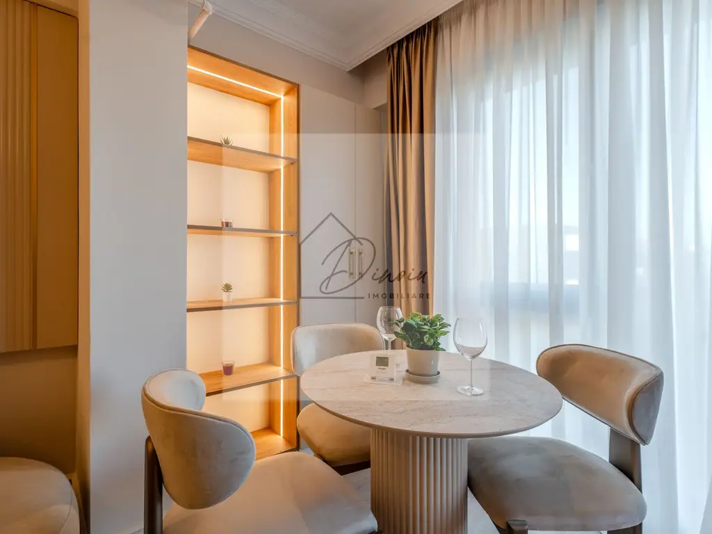 Studio dublu Ivory Residence Pipera I lux mobilat I balcon I COM0%