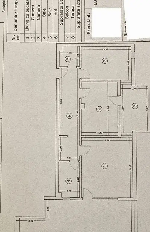 Apartament 3 camere / 152 mp / Pallady / Terasa / 2 Parcari subterane