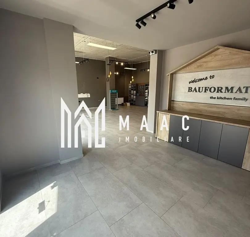 Spațiu comercial 150 mp | Turnișor, Sibiu | 7 parcări, 2 accese