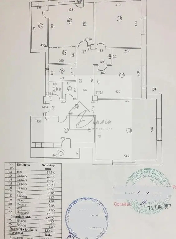 Apartament 4 camere DN1 Value Center Balotesti I 133mp I COMISION 0%